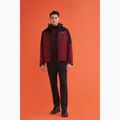 Men's 3in1 jacket REGATTA Wentwood dark maroon/black 16