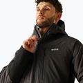 Men's rain jacket REGATTA Highton Stretch Padded ash/black 7
