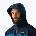 Men's rain jacket REGATTA Maland Insulated snorkel blue/moonlight denim 4