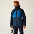 Men's rain jacket REGATTA Maland Insulated snorkel blue/moonlight denim 11