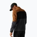 Men's fleece sweatshirt REGATTA Ormont nut brown/black/ash 3