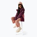 Children's wind jacket REGATTA Hillain Warm fig/dark pimento/dusty rose 10