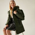 Children's insulated coat Regatta Fabrizia II olive night 11