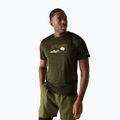 Men's trekking T-shirt REGATTA Fingal dark khaki marl