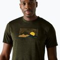 Men's trekking T-shirt REGATTA Fingal dark khaki marl 4