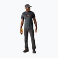 Men's trekking T-shirt REGATTA Fingal Slogan dark storm 2