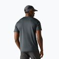 Men's trekking T-shirt REGATTA Fingal Slogan dark storm 3