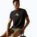 Men's trekking T-shirt REGATTA Breezed black 4