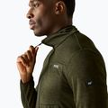 Men's trekking sweatshirt REGATTA Hillden Midlayer dark khaki 4