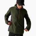 Men's rain jacket REGATTA Birchdale II dark khaki/black 3