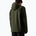 Men's rain jacket REGATTA Birchdale II dark khaki/black 4