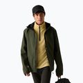 Men's rain jacket REGATTA Birchdale II dark khaki/black 5