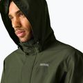 Men's softshell jacket REGATTA Matt II dark khaki/black 5