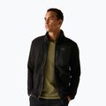 Men's fleece sweatshirt REGATTA Frankie Borg black/black 5