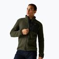 Men's fleece sweatshirt REGATTA Frankie Borg dark khaki/black