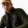 Men's fleece sweatshirt REGATTA Frankie Borg dark khaki/black 6