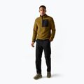 Men's fleece sweatshirt REGATTA Frankie Borg Half Zip rich tan/black 2