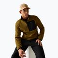Men's fleece sweatshirt REGATTA Frankie Borg Half Zip rich tan/black 4