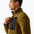 Men's fleece sweatshirt REGATTA Frankie Borg Half Zip rich tan/black 6