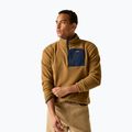 Men's fleece sweatshirt REGATTA Frankie Half Zip rich tan/navy