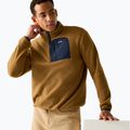 Men's fleece sweatshirt REGATTA Frankie Half Zip rich tan/navy 4