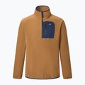 Men's fleece sweatshirt REGATTA Frankie Half Zip rich tan/navy 7