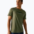 Men's T-shirt Regatta ClineIX dark khaki mountain reflect 3
