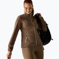 Women's fleece sweatshirt Regatta Floreo IV mocha/light vanilla 3