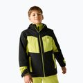 Children's ski jacket Dare2B Rip It Jacket black/wild lime