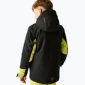 Children's ski jacket Dare2B Rip It Jacket black/wild lime 3
