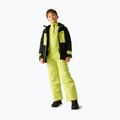 Children's ski jacket Dare2B Rip It Jacket black/wild lime 4