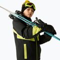 Children's ski jacket Dare2B Rip It Jacket black/wild lime 7