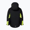 Children's ski jacket Dare2B Rip It Jacket black/wild lime 11