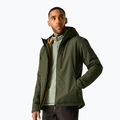 Men's rain jacket REGATTA Allston dark khaki/wood brown 4