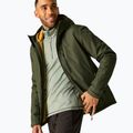 Men's rain jacket REGATTA Allston dark khaki/wood brown 5