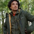 Men's rain jacket REGATTA Allston dark khaki/wood brown 14