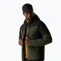 Men's rain jacket REGATTA Highton Stretch Padded dark khaki/black 4