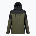 Men's rain jacket REGATTA Highton Stretch Padded dark khaki/black 10