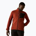 Men's fleece sweatshirt REGATTA Eadle burnt henna/black 3
