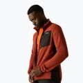 Men's fleece sweatshirt REGATTA Eadle burnt henna/black 5