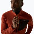 Men's fleece sweatshirt REGATTA Eadle burnt henna/black 6