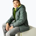 Children's insulated jacket REGATTA Lofthouse dark forest green/wild lime 7