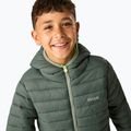 Children's insulated jacket REGATTA Lofthouse dark forest green/wild lime 8