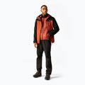 Men's 3-in-1 jacket REGATTA Sacramento 3in1 rooibos tea/black/burnt henna 3