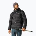 Men's down jacket REGATTA Hooded Marizion black/burnt henna 3