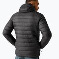 Men's down jacket REGATTA Hooded Marizion black/burnt henna 4