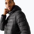 Men's down jacket REGATTA Hooded Marizion black/burnt henna 5