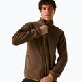 Men's fleece sweatshirt Regatta Hadfield ground coffee 3