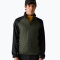 Men's hybrid jacket REGATTA Clumber Hybrid dark khaki/black/sunset