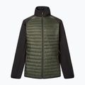 Men's hybrid jacket REGATTA Clumber Hybrid dark khaki/black/sunset 7